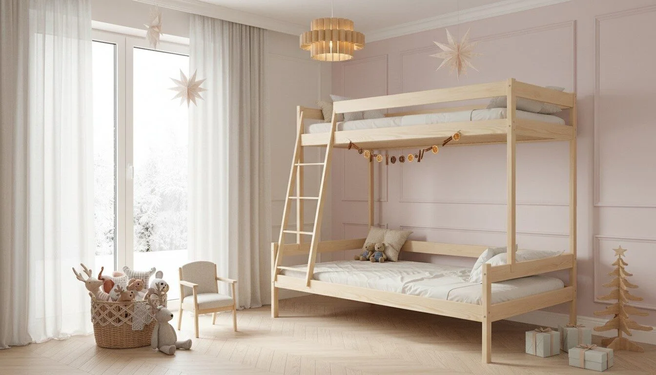 1familien Familie-køjeseng