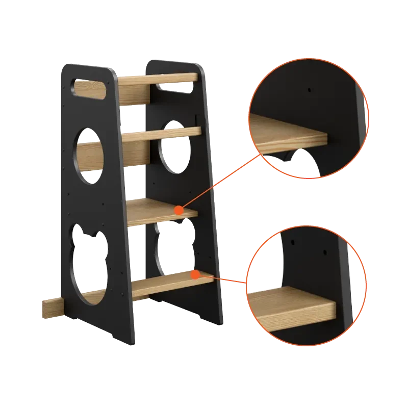 Køkkenhjælper med teddybjørn-mønster