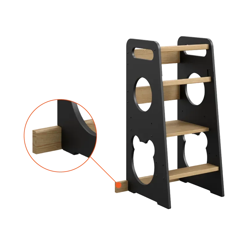 Køkkenhjælper med teddybjørn-mønster