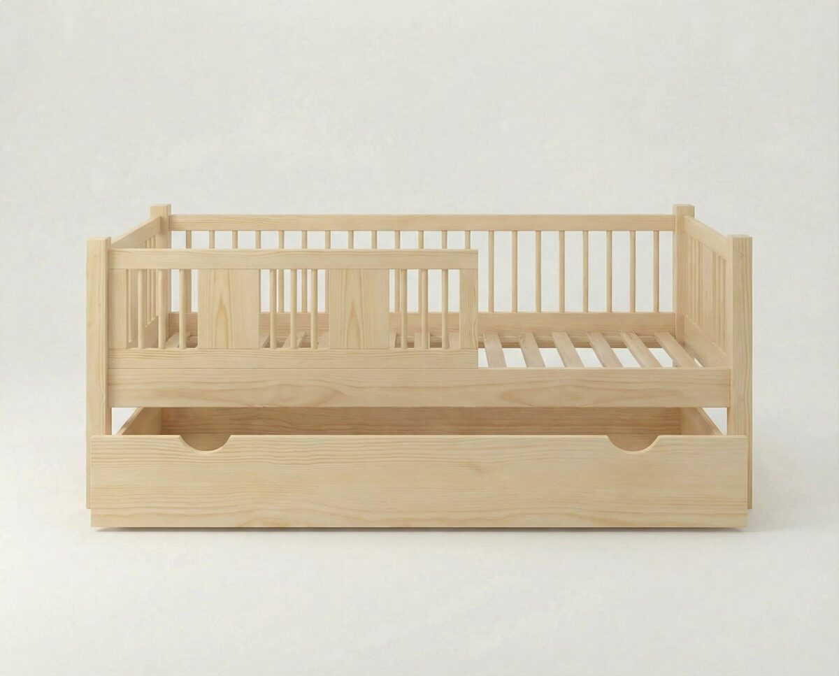 Børneseng LUNA med skuffe