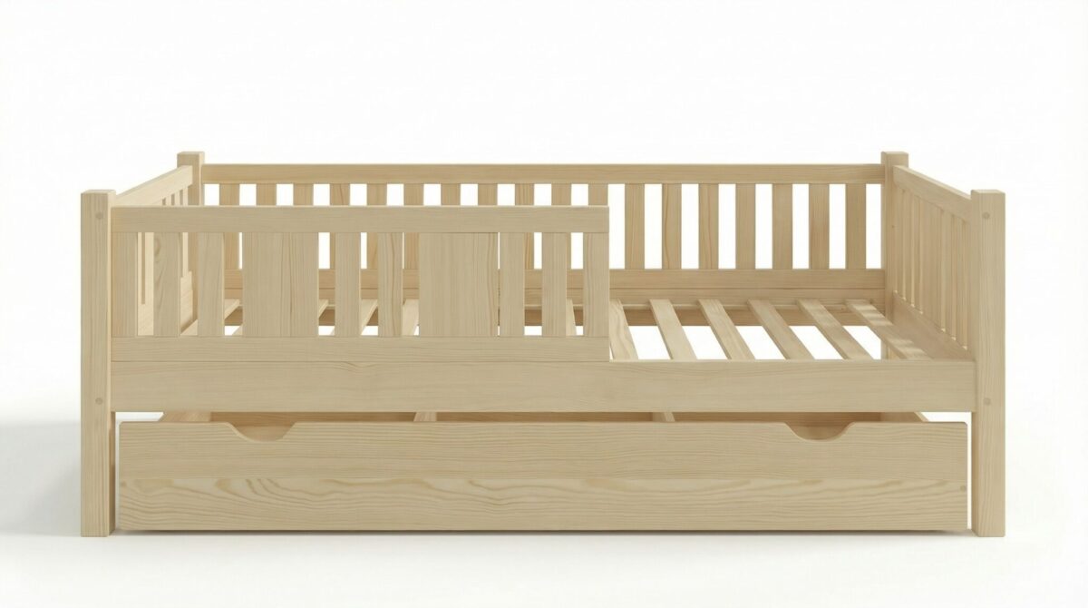 Børneseng NIKO med skuffe