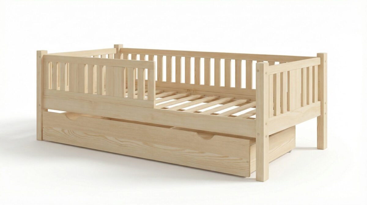 Børneseng NIKO med skuffe