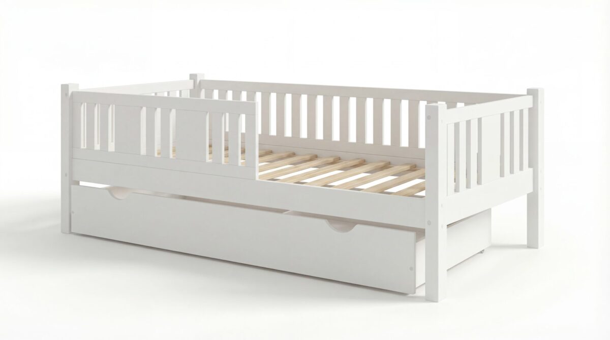 Børneseng NIKO med skuffe