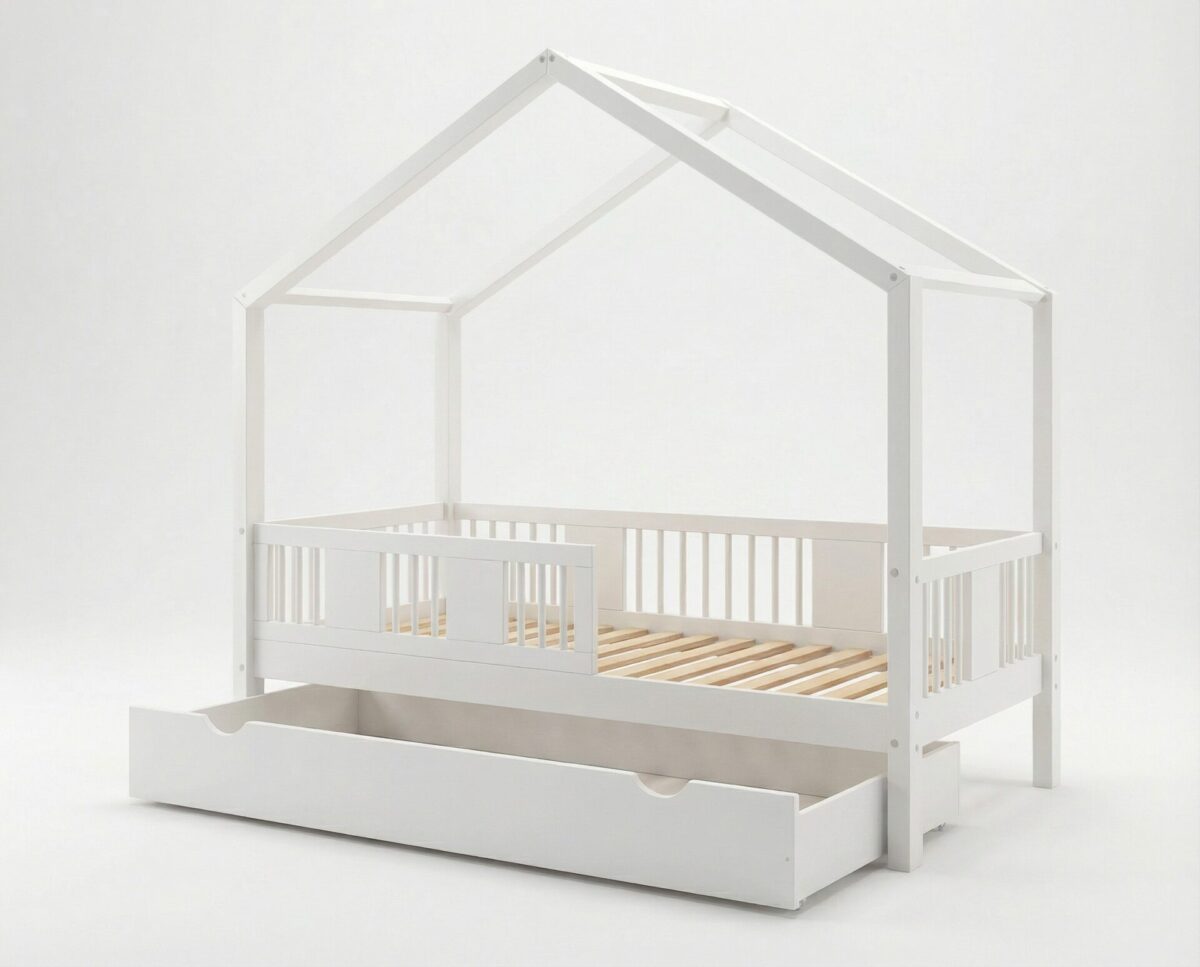 Børneseng ASTRIA med skuffe