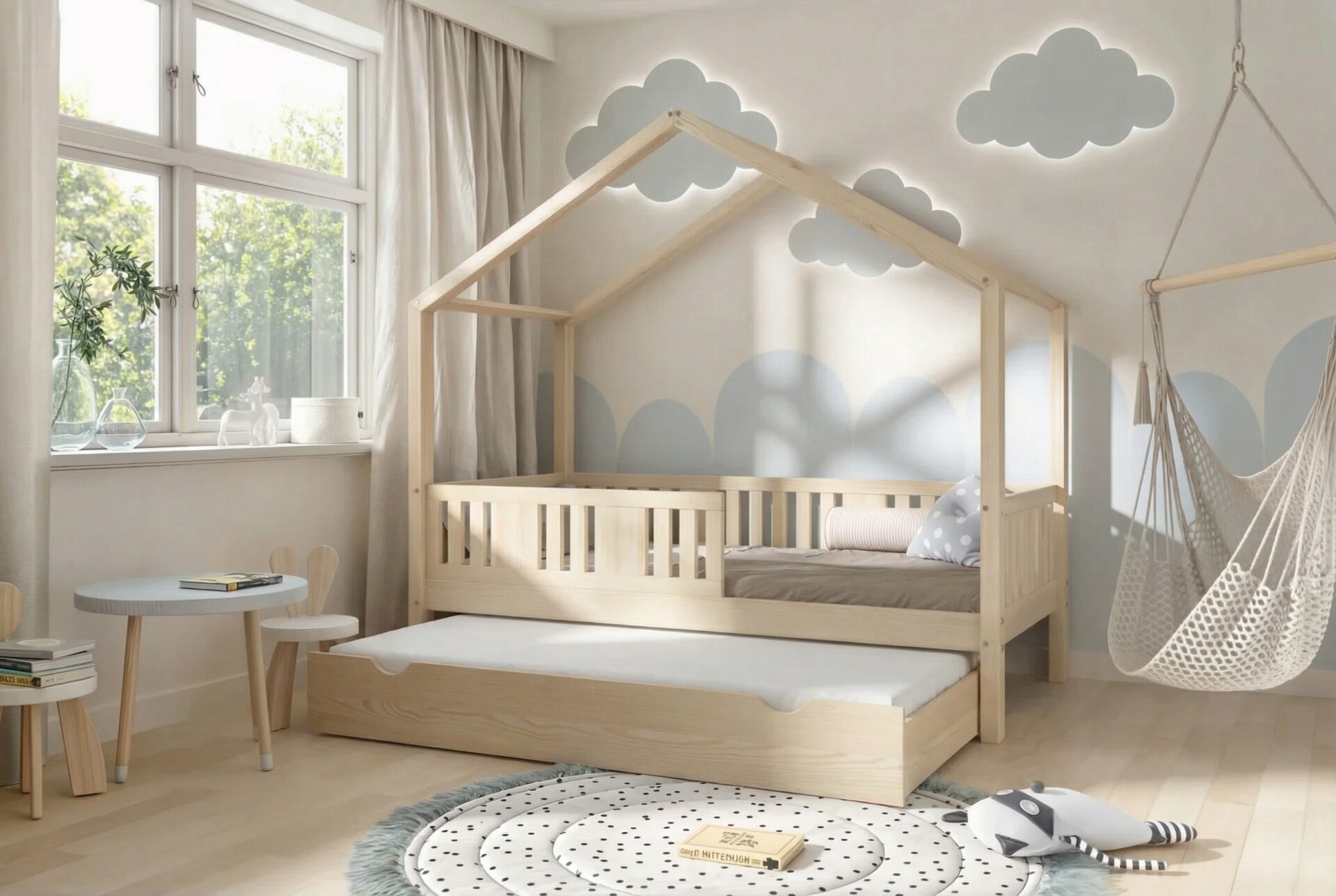 4lunetta Børneseng LUNETTA med skuffe