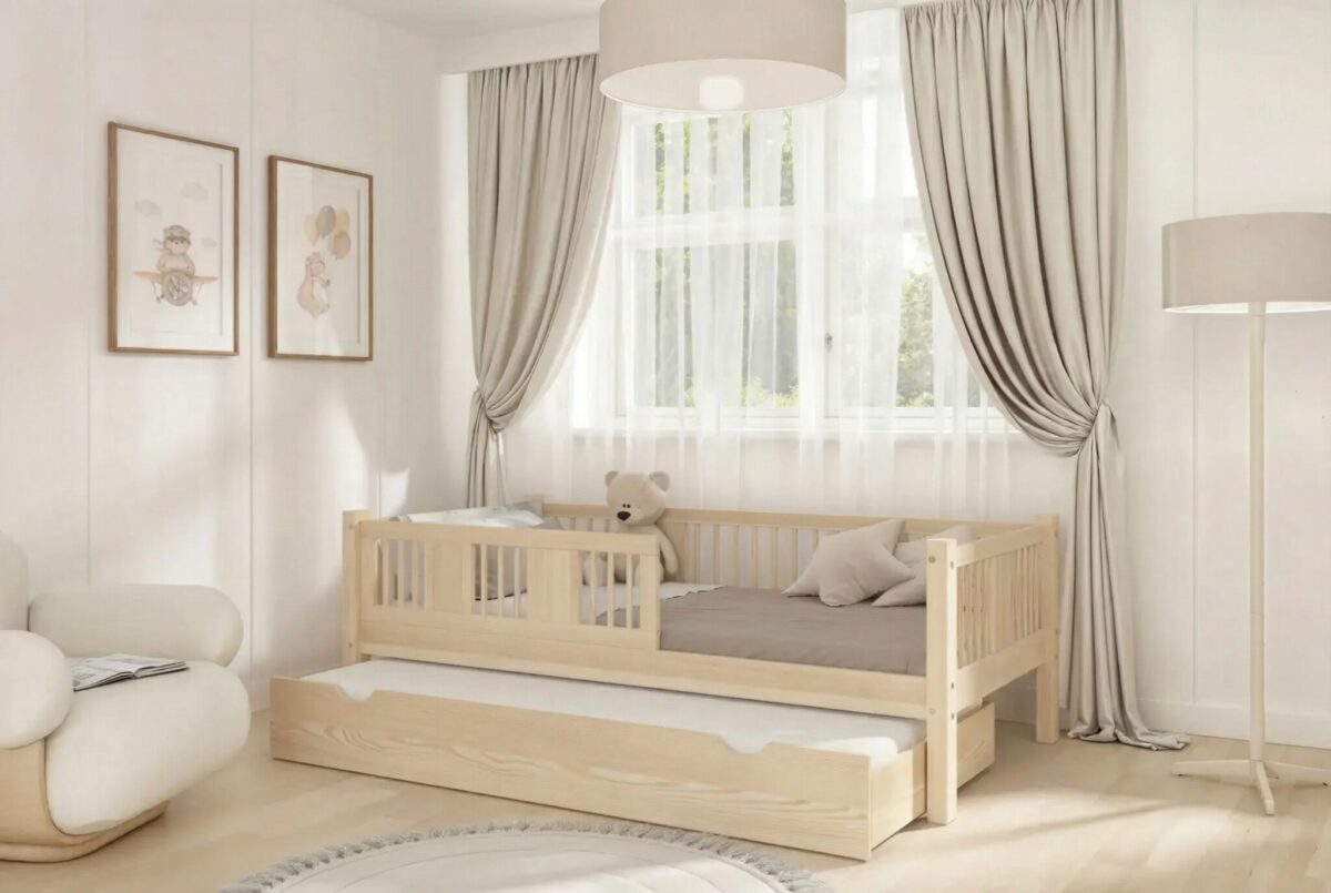 Børneseng LUNA med skuffe